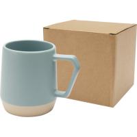 Dolce керамическая кружка объемом 300 мл с матовой отделкой, синий