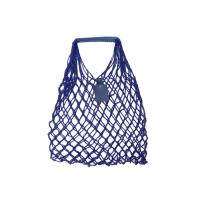 Авоська Dream М old style 15 литров с кожаными ручками,  синий (12)