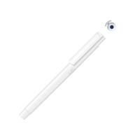 Капиллярная ручка в корпусе из переработанного материала rPET RECYCLED PET PEN PRO FL, белый с синим