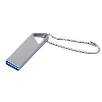 USB 3. 0-флешка на 64 Гб с мини чипом, компактный дизайн, отверстие треугольной формы для цепочки