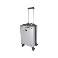 Rover Pro 20-дюймовый чемодан на колесах из материалов, переработанных согласно стандарту GRS, объемом 40 л - Серебряный