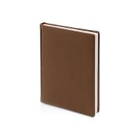 Ежедневник А5 датированный Velvet 2026, коричневый
