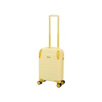 Чемодан TORBER В Отпуск, желтый, ABS-пластик, 36 х 22 х 55 см, 31 л, 2, 4 кг