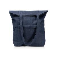 Сумка из переработанной джинсовой ткани Крик (Kirk), синий