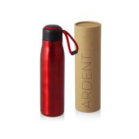 Вакуумный термос Ardent Waterline, 500 мл, тубус, красный