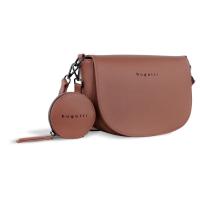 Сумка наплечная женская BUGATTI Almata, с кошельком, абрикосовая, полиуретан, 27х6х18, 5 см