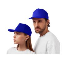 Бейсболка Mix 5-ти панельная 180 гр, кл. синий