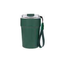 Термокружка вакуумная Monaco, темно-зеленая