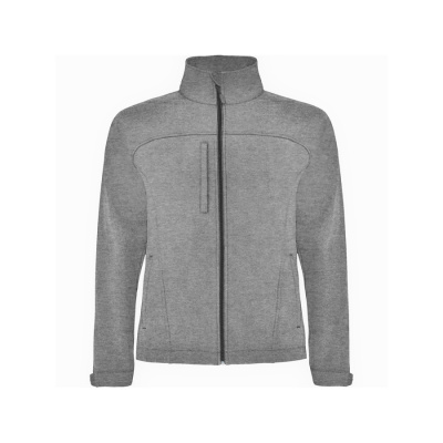 Куртка софтшелл Rudolph мужская, черный меланж (размер S)