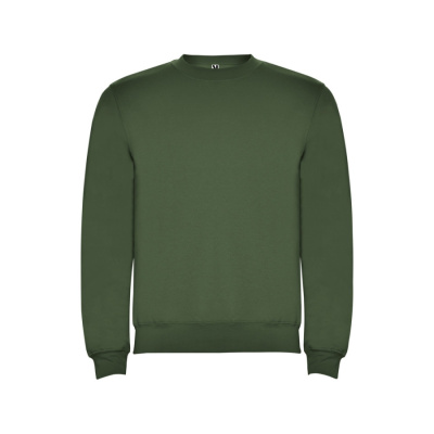 Свитшот с начесом Clasica унисекс, хаки