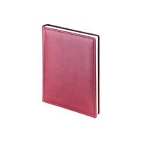 Ежедневник А5 датированный Velvet 2025, бордовый