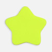 Наклейка тканевая Lunga Bial, M, желтый неон