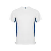 Спортивная футболка Tokyo мужская, белый/королевский синий