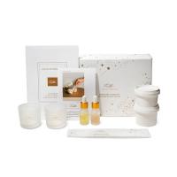 Набор для создания 2-х ароматических свечей: амбра и табак/маракуйя, сандал и пачули