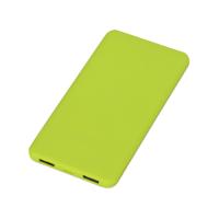 Портативное зарядное устройство Reserve с USB Type-C, 5000 мА·ч, зеленое яблоко