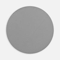 Наклейка тканевая Lunga Round, M, серая