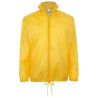 Ветровка унисекс Shift, желтая