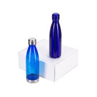Подарочный набор с термосом и бутылкой Bottle set,  синий