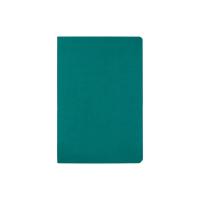 Бизнес тетрадь А5 Megapolis flex 60 л. soft touch клетка, морская волна