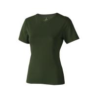 Nanaimo женская футболка с коротким рукавом, армейский зеленый