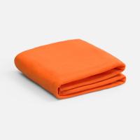 Флисовый плед Warm&amp; Peace, оранжевый