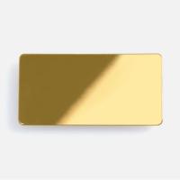 Значок Magnet Matto, золотистый глянцевый