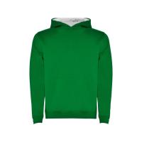 Толстовка с капюшоном Urban детская, зеленый/белый
