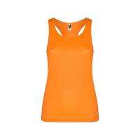 Топ спортивный Shura женский, неоновый оранжевый