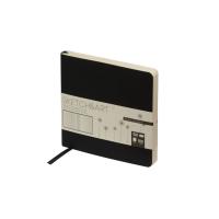 Скетчбук Sketch &amp; Art в мягком переплете 145х145 мм, 100 л. бежевой бумаги 100 гр. , черный