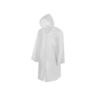 Дождевик Hawaii light c чехлом унисекс, белый (размер XS-S)
