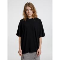 Футболка оверсайз унисекс Lavinia, черная