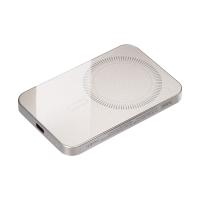 Внешний аккумулятор Artex PD 5000 мА·ч с функцией беспроводной зарядки 15W, титановый