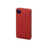 Внешний аккумулятор с дисплеем Mild, 10 000 мА·ч, красный