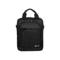 Сумка кросс-боди TORBER, черный, полиэстер, 28 х 22 х 6, 5 см