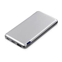 Внешний аккумулятор Forge v. 2, металл, 10000 мА·ч, серебристый