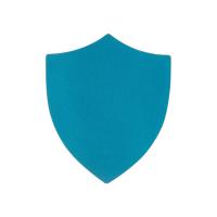 ПАТЧ ЩИТ nubuk (голубой) 6, 6 х 5, 5 см