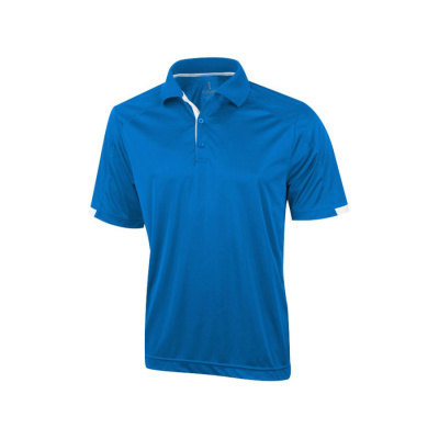 Рубашка поло Kiso мужская, синий (размер 2XL)