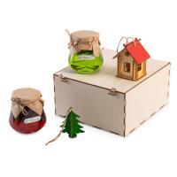 Подарочный набор Decoration Deluxe 2. 0 с двумя видами варенья, натуральный
