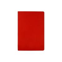 Бизнес тетрадь А5 Megapolis flex 60 л. soft touch клетка, красный