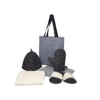 Банный набор с килтом Healing, мужской, двуцветный