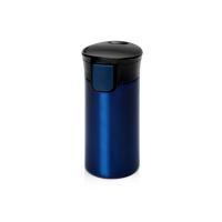 Вакуумная термокружка с кнопкой Upgrade, Waterline, темно-синий