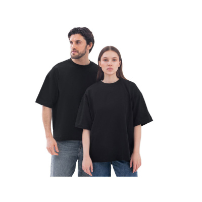 Футболка оверсайз Beta. 01 унисекс, черный