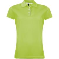 Рубашка поло женская Performer Women 180 зеленое яблоко