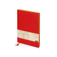 Ежедневник А5 недатированный Mercury, красный