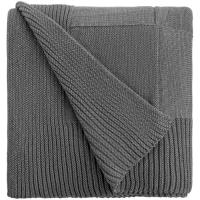 Плед Chess Queen, ver. 2, серый меланж