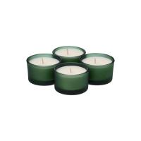 Набор ароматических свечей Sento, зеленый