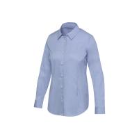 Citrine женская рубашка из твила - Голубой