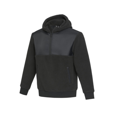 Evans трикотажная толстовка из искусственного меха унисекс - сплошной черный (размер XS)