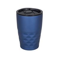 Кружка Geo с вакуумной изоляцией, синий/черный