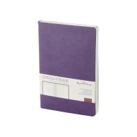 Ежедневник А5 недатированный Megapolis Velvet Flex, фиолетовый